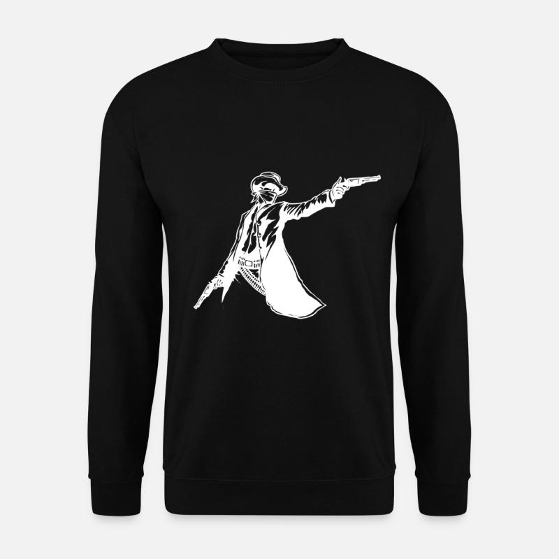 bandit - Unisex Sweatshirt - black