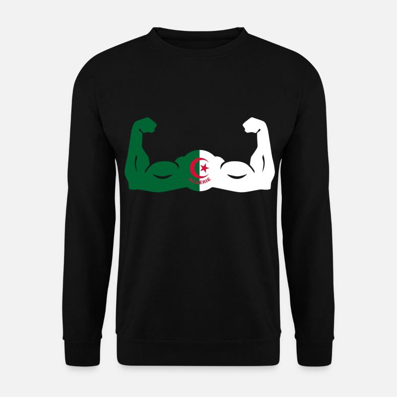 Algeria in Force - Unisex Sweatshirt - black