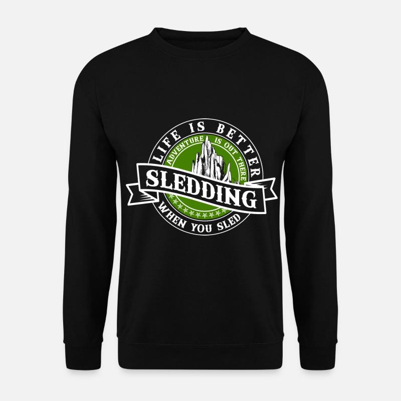 Sledging Sledging Slides - Unisex Sweatshirt - black