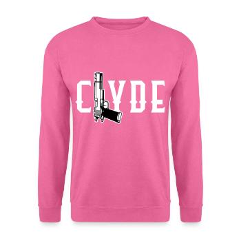 Bonnie & Clyde partner look - Unisex Sweatshirt - pink - Front