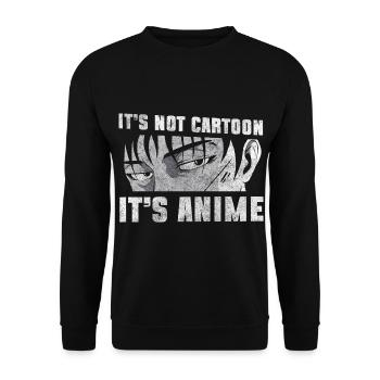 Japan Gaming Kawaii Otaku - Sweat-shirt Unisexe - noir - Devant - Alina (178cm) & Michal (187cm)