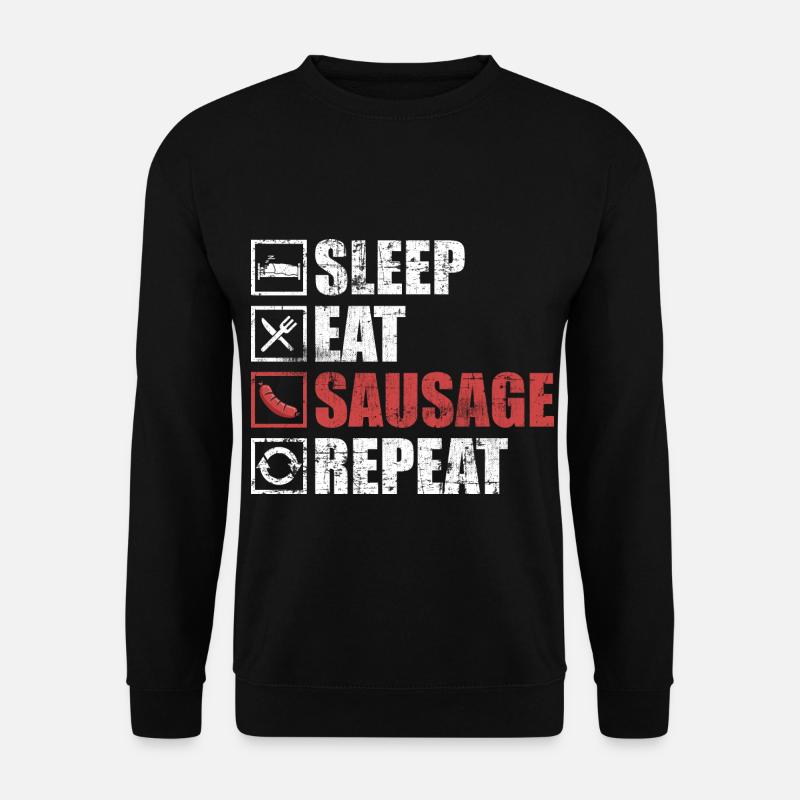sausage - Unisex Sweatshirt - black