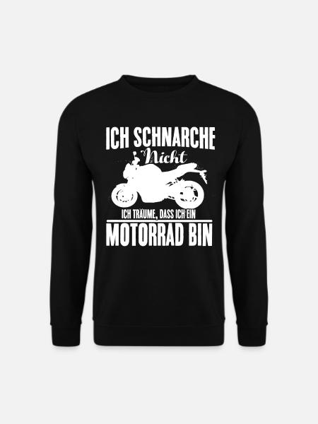 Motorrad - Unisex Pullover - Schwarz