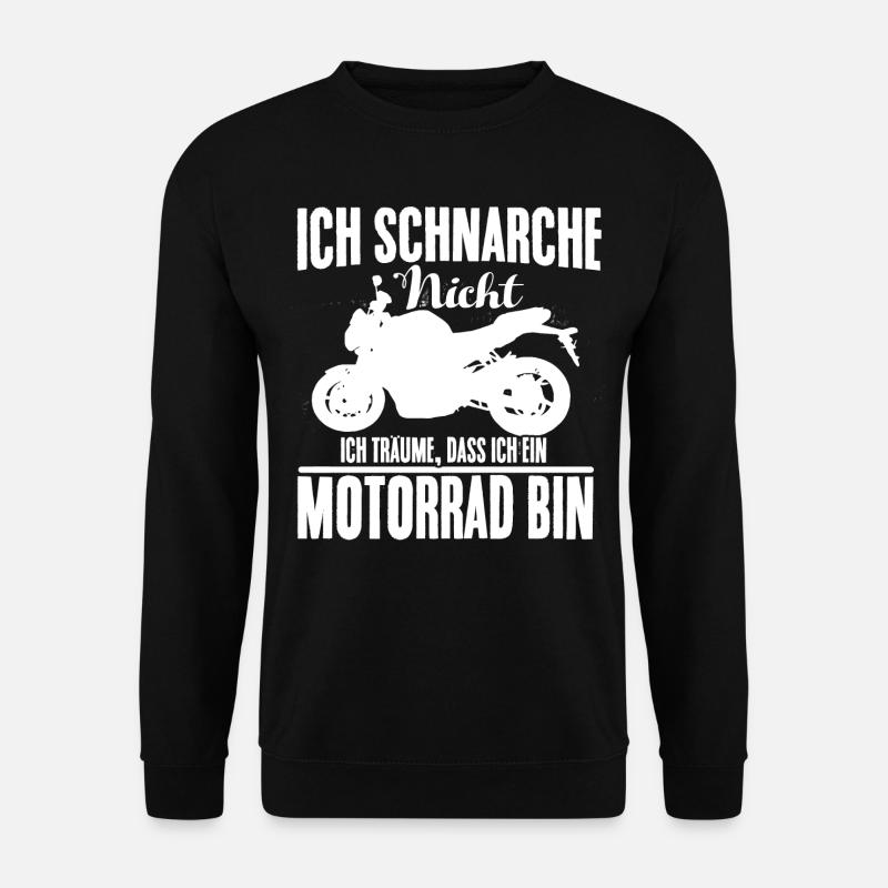 Motorrad - Unisex Pullover - Schwarz