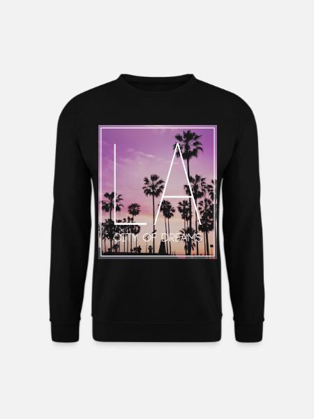 Los Angeles Kalifornien Amerika USA Geschenk - Unisex Pullover - Schwarz