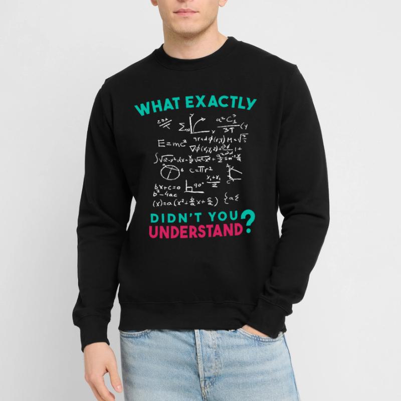 Physics Math Formula Joke Unisex Sweatshirt