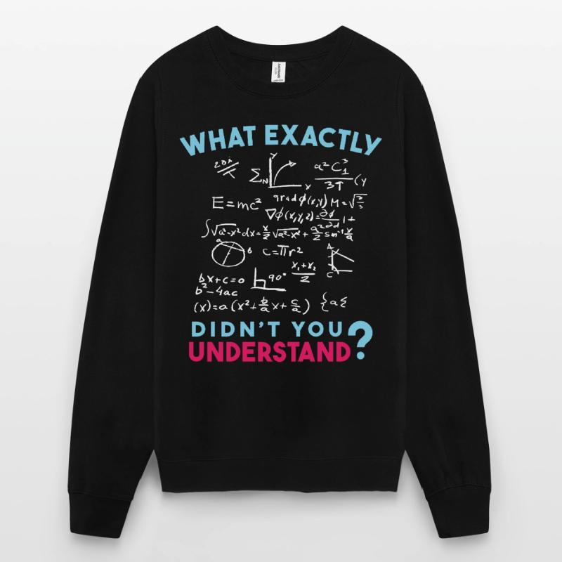 Physics Math Formula Joke Unisex Sweatshirt