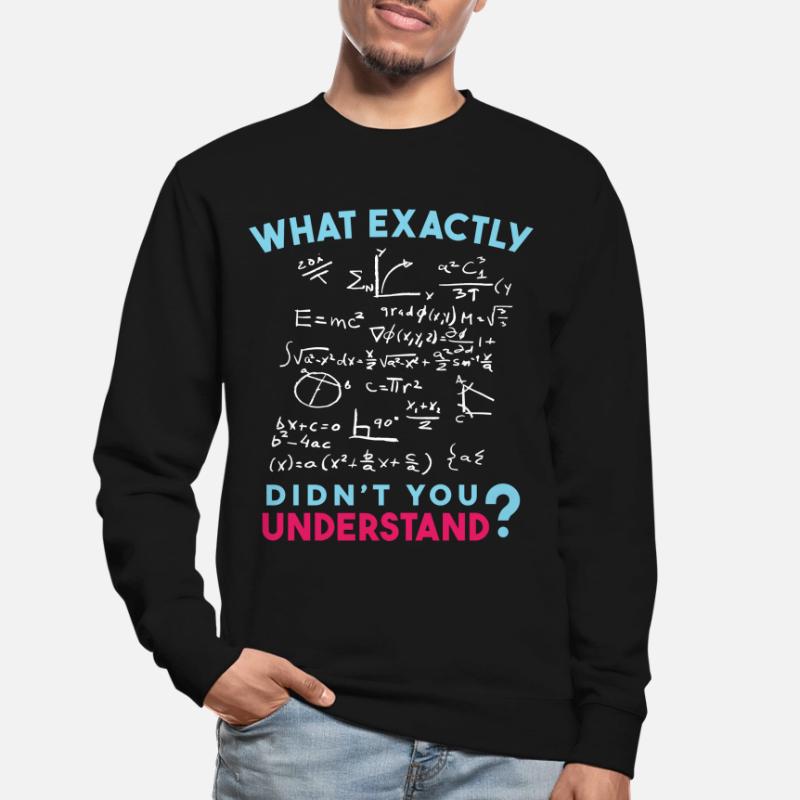 Physics Math Formula Joke Unisex Sweatshirt