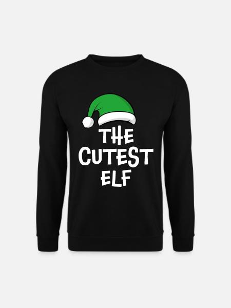 L’elfe le plus mignon - Sweat-shirt Unisexe - noir
