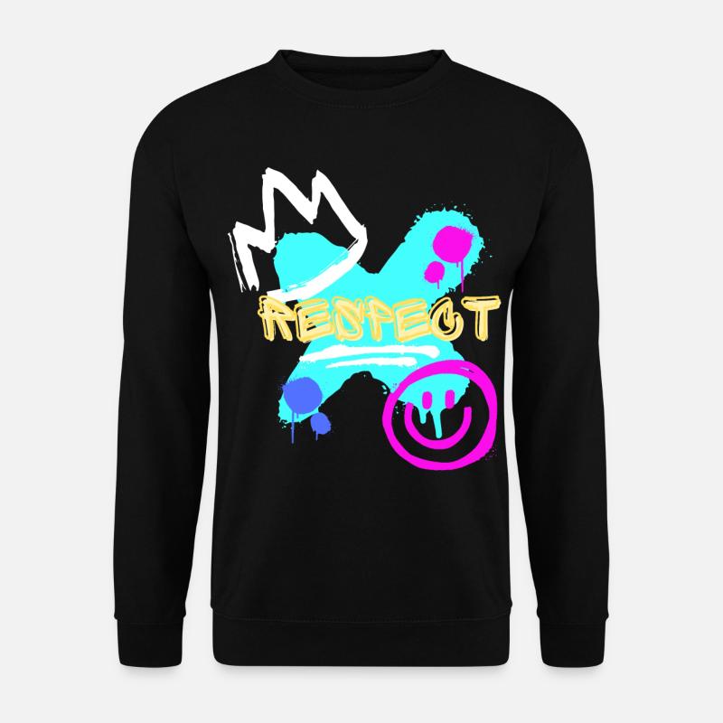 Respectez les graffitis - Sweat-shirt Unisexe - noir