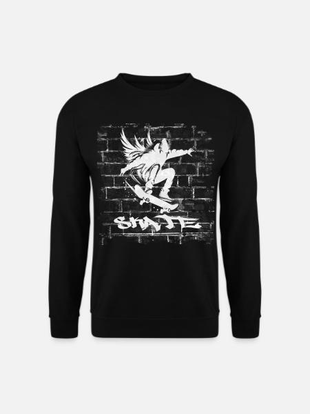 Skate - Unisex Sweatshirt - black