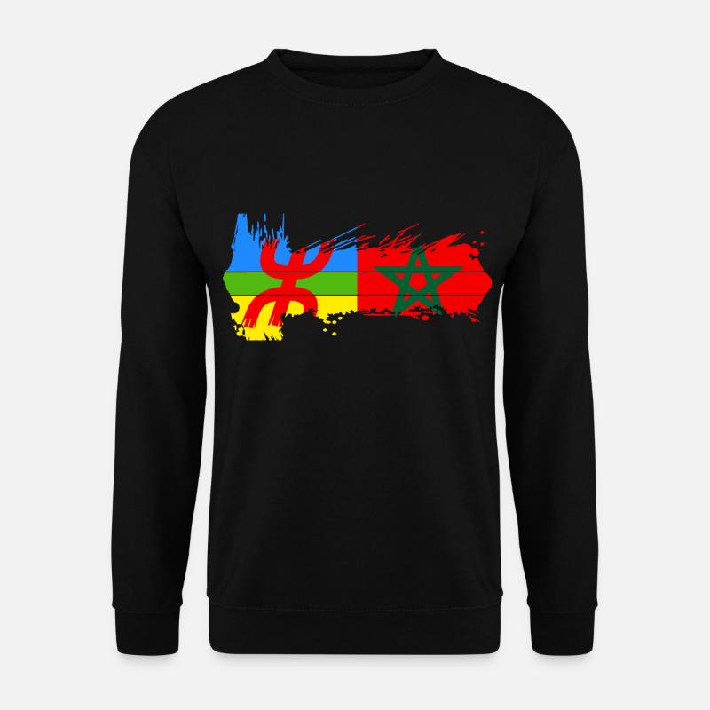Amazigh Morocco - Unisex Sweatshirt - black