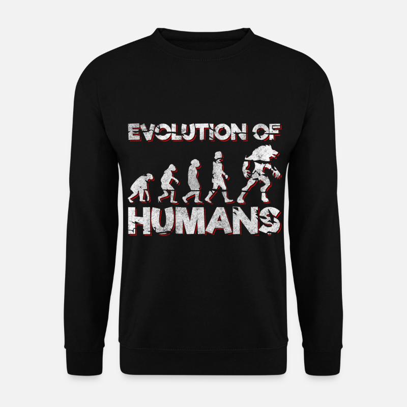 Monster Figur Süß - Unisex Pullover - Schwarz