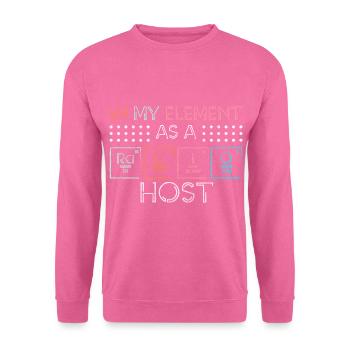 Radio Musik Stimme Kanal - Unisex Pullover - Pink - Vorne
