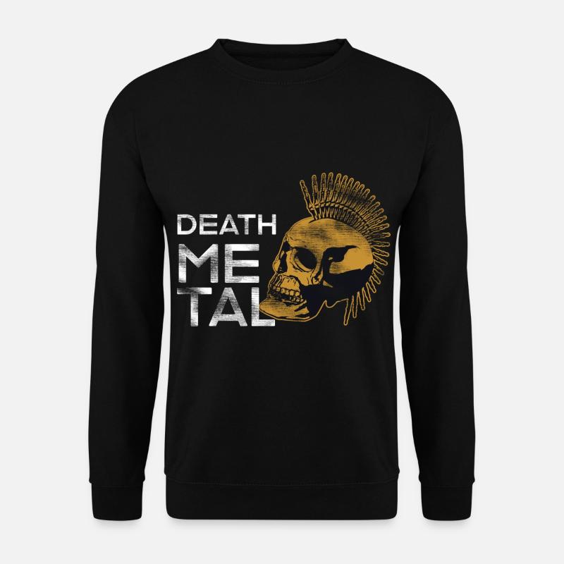 Heavy Metal - Unisex Pullover - Schwarz