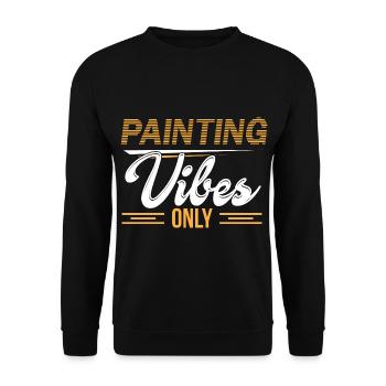 Maler und Lackierer, der Beste und Nervigste Beruf - Unisex Pullover - Schwarz - Vorne - Alina (178cm) & Michal (187cm)