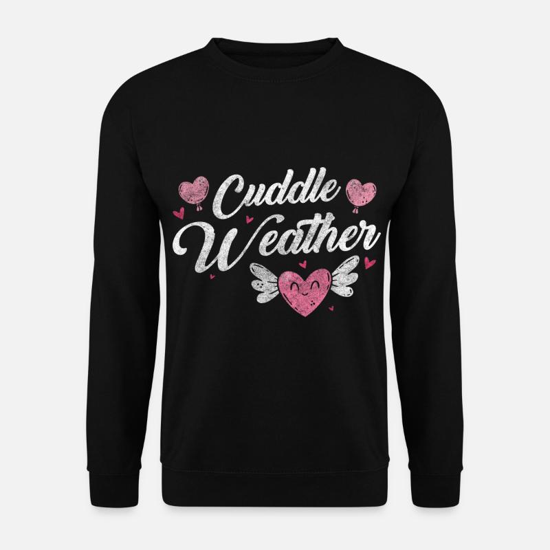 Relationship Partner Cuddly Tenderness - Unisex Sweatshirt - black