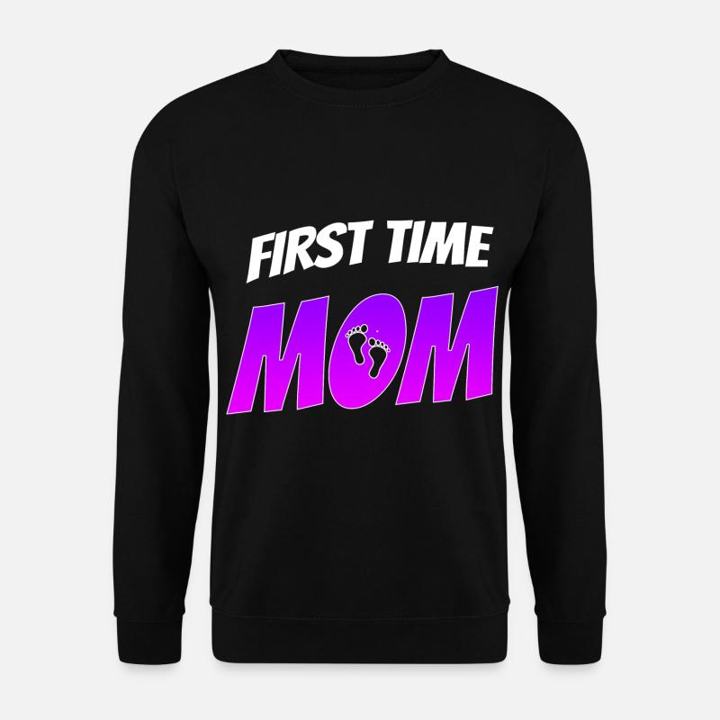 Mama Mutter Schwanger - Unisex Pullover - Schwarz