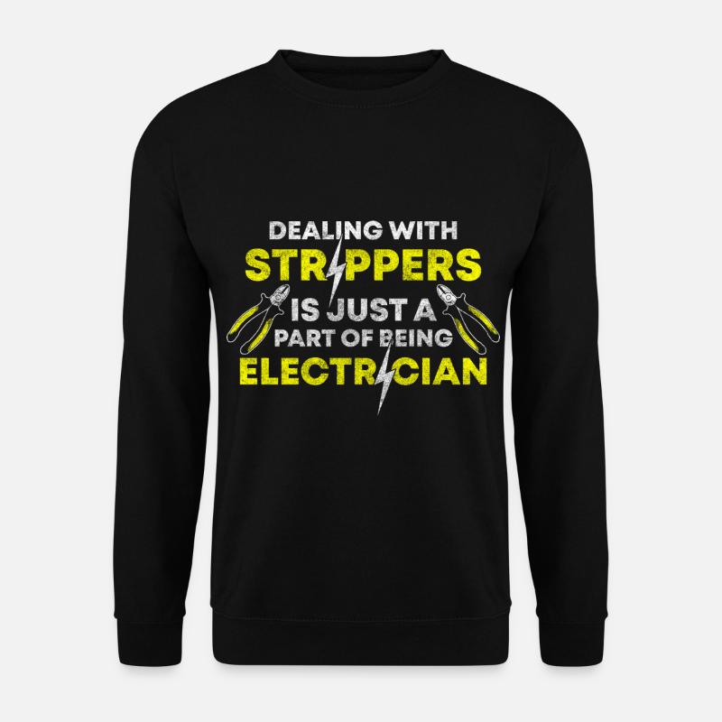 Electrics Electronics Electrical - Unisex Sweatshirt - black