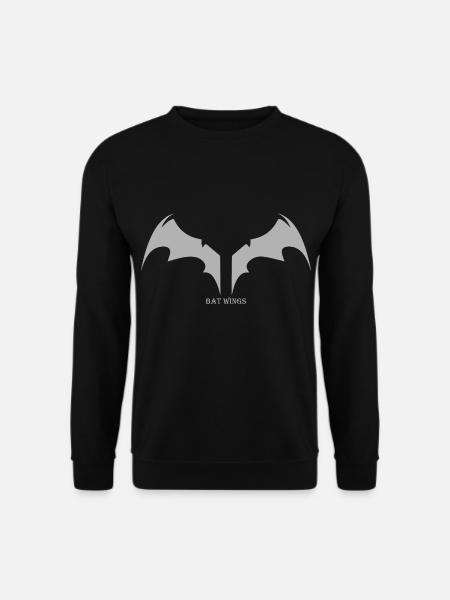 Aile de batte - Sweat-shirt Unisexe - noir