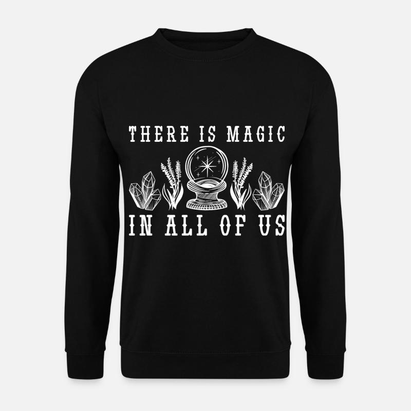 Attrape-rêves Plume Foi Mandala - Sweat-shirt Unisexe - noir