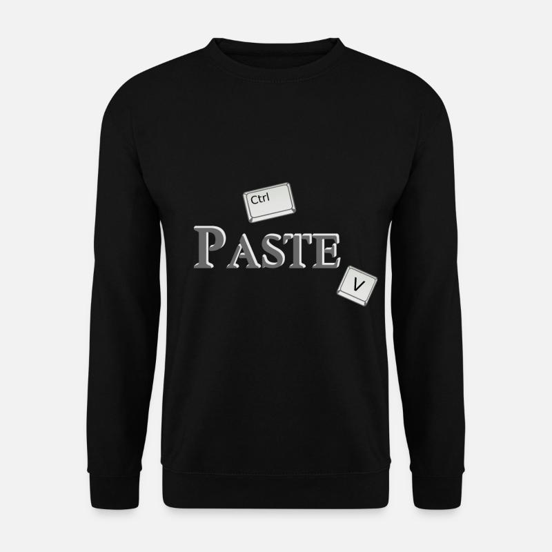 Copy Paste (part2) Partnerlook Friends Geschenk - Unisex Pullover - Schwarz