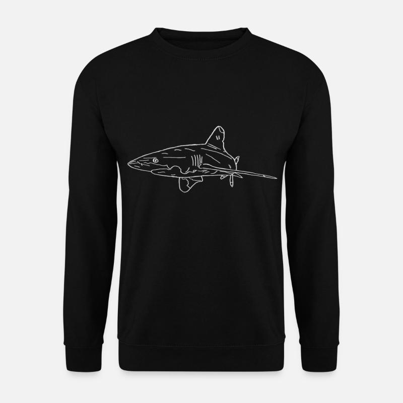 Shark - Unisex Sweatshirt - black