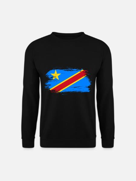 Congo Flag - Unisex Sweatshirt - black