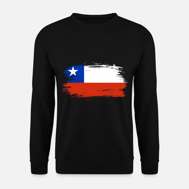 Drapeau chilien - Sweat-shirt Unisexe - noir