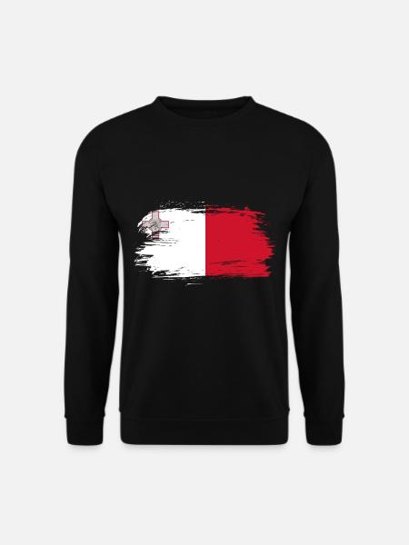 Malta flag - Unisex Sweatshirt - black