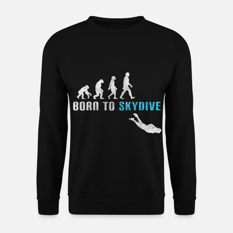 Fallschirmspringen Sprung - Unisex Pullover - Schwarz