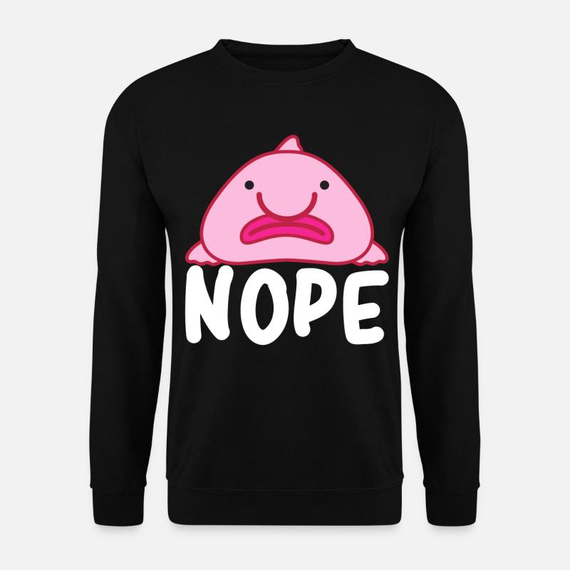Blobfisch - Unisex Pullover - Schwarz
