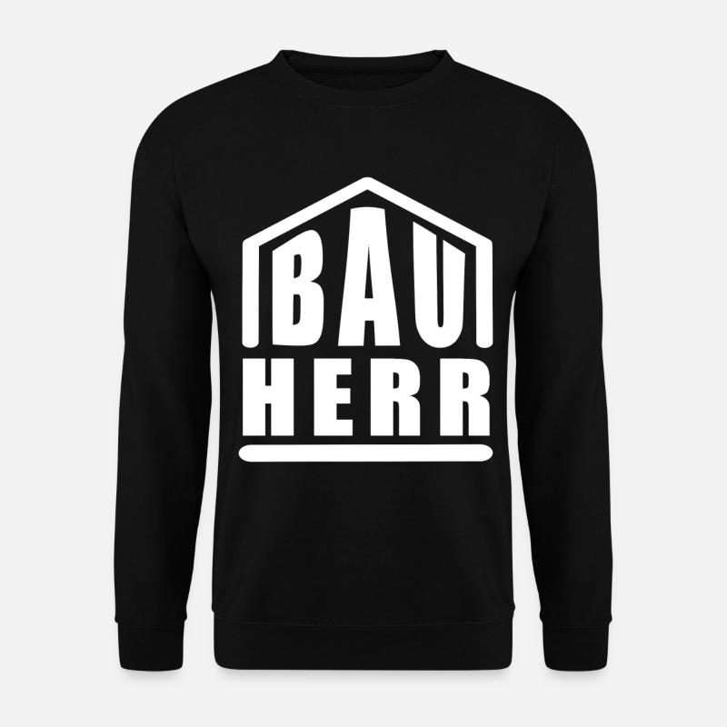 BAUHERR - Unisex Pullover - Schwarz