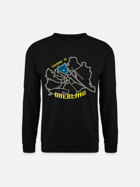 Döbling Wien 19 - Unisex Pullover - Schwarz