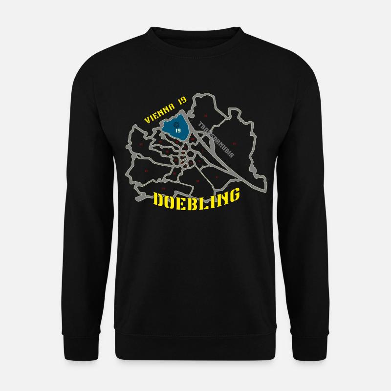 Döbling Wien 19 - Unisex Pullover - Schwarz