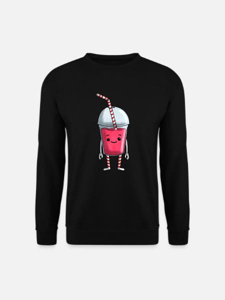 I Love Milchshake - Unisex Pullover - Schwarz