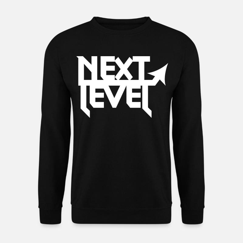 next level w - Unisex Sweatshirt - black