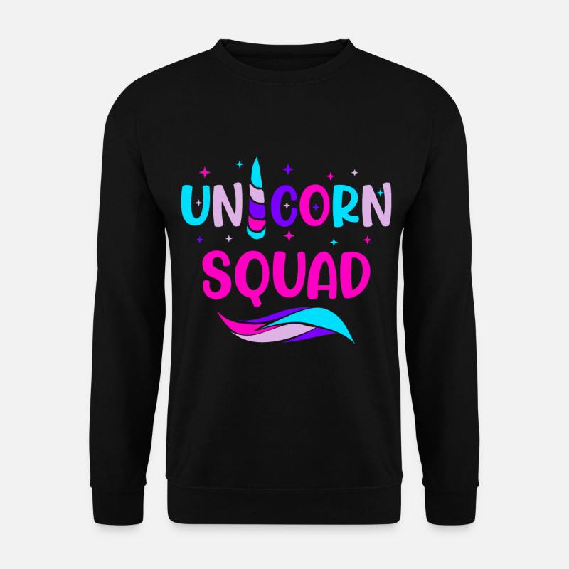 Unicorn Unicorn Group - Unisex Sweatshirt - black