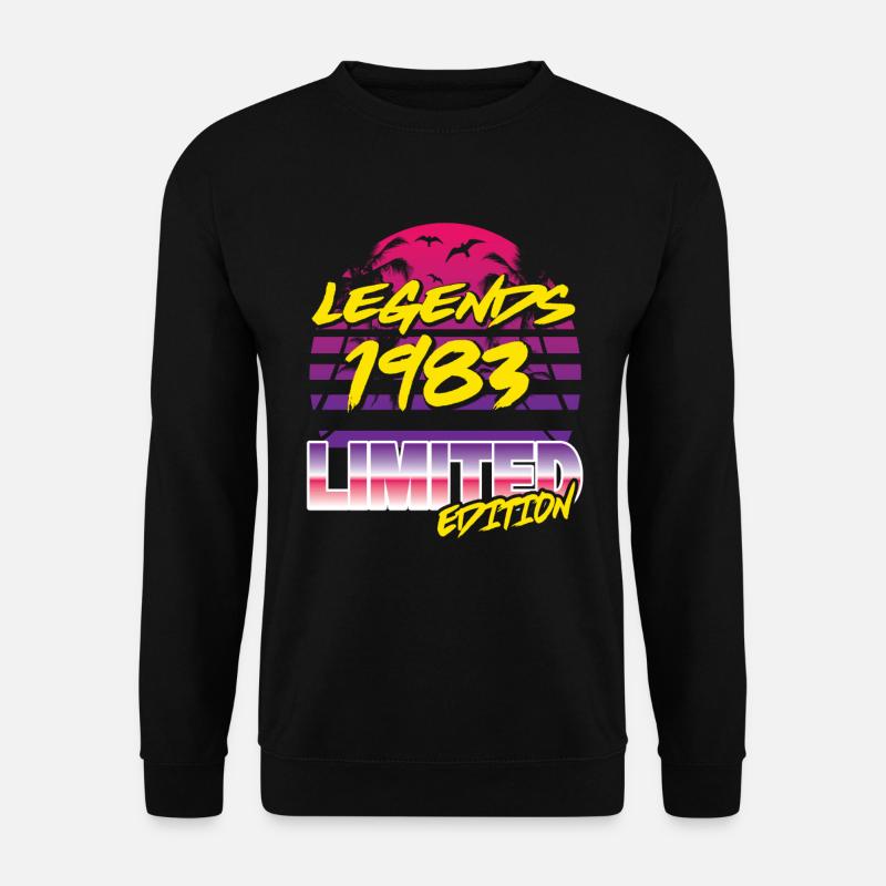 Legends 1983 Limited edition - Unisex Pullover - Schwarz