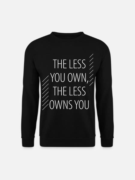 Minimalism - Unisex Sweatshirt - black