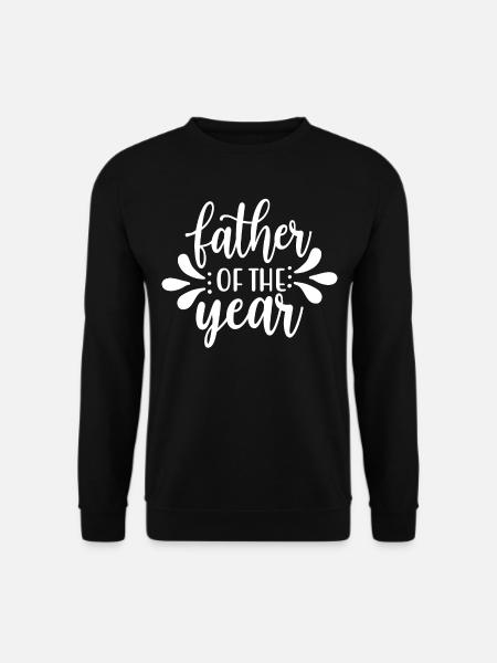 Vater des Jahres - Father of the Year - Unisex Pullover - Schwarz