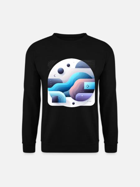 Planète Terre - Sweat-shirt Unisexe - noir