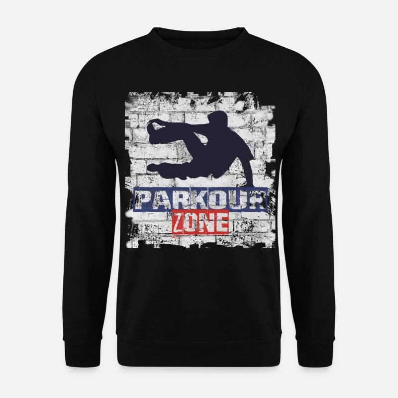 Parkour - Unisex Sweatshirt - black