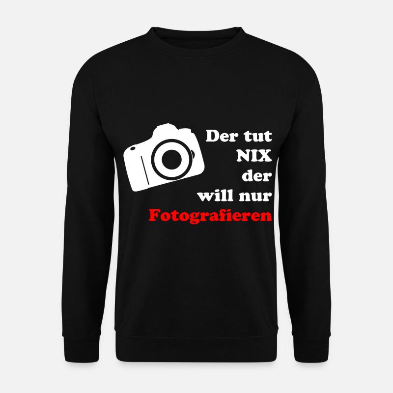 der tut nix - Unisex Pullover - Schwarz