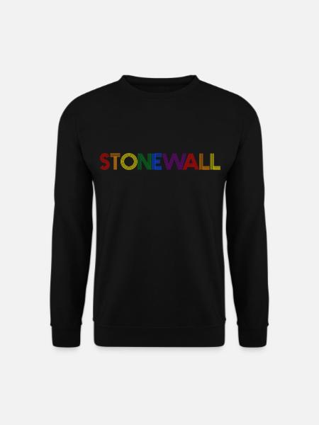 Rainbow Stonewall - Unisex Sweatshirt - black