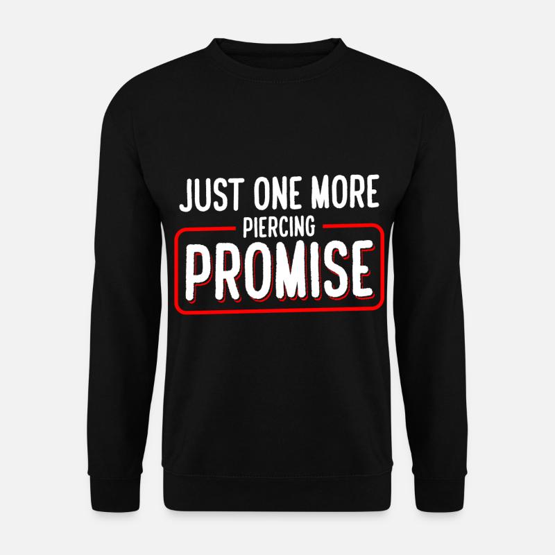Piercing Schmuck Studio - Unisex Pullover - Schwarz