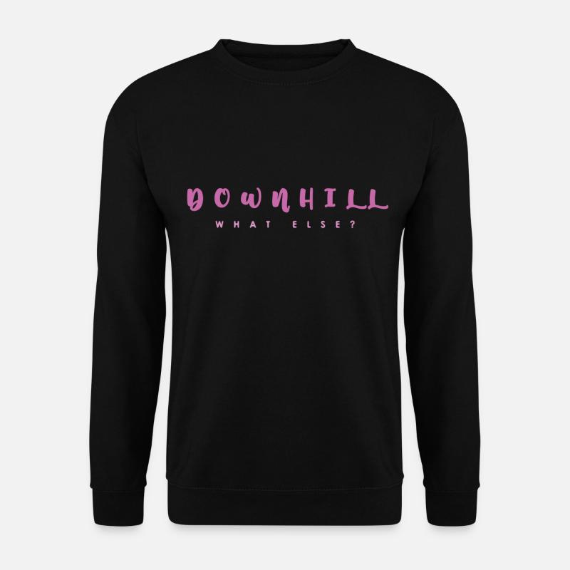 Downhill - Unisex Sweatshirt - black