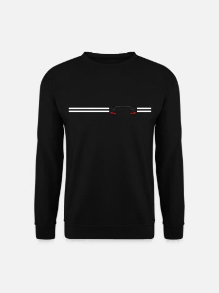 Auto Sportwagen Silhouette Design - Unisex Pullover - Schwarz