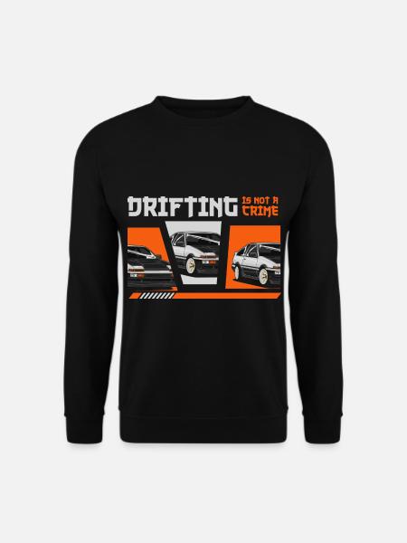 Motorsport Sportwagen Asphalt Mechaniker - Unisex Pullover - Schwarz