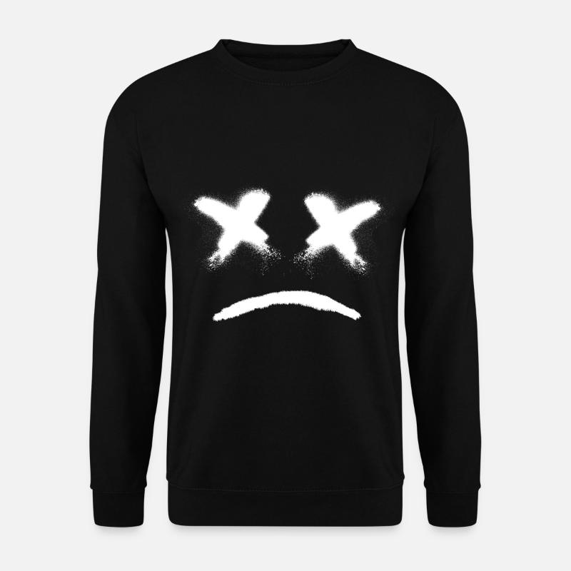 XX traurig - Unisex Pullover - Schwarz
